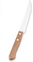 Steak KnivesWood Handled Hallow Ground BladeBlade Length 4 3/8 Inches - 24 per case