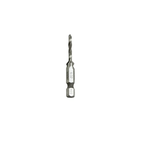 KLEIN TOOLS 6-32 Drill Tap / Silver / 1 Combination Drill & Taps
