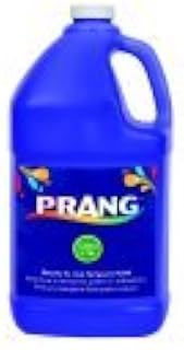 Prang Non-Toxic Ready-to-Use Liquid Tempera Paint - 1 Gal Squeeze Bottle, Blue