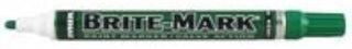 Dykem BRITE-MARK Medium Markers, Green, Medium, Bullet (108 Pack)