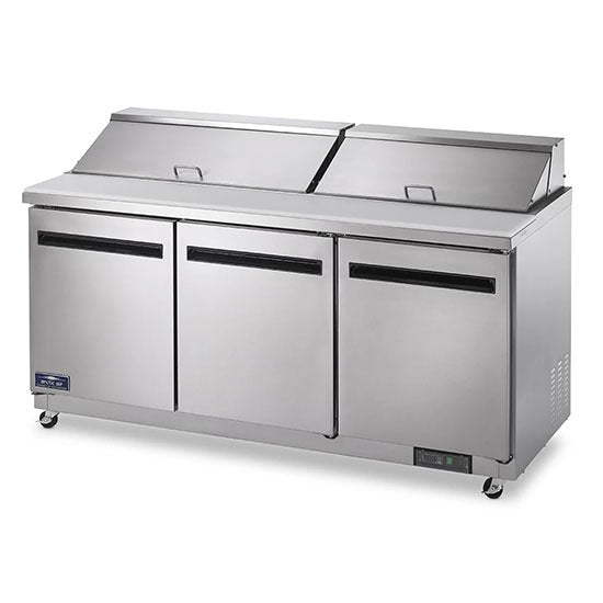 Arctic Air Sandwich Prep Table, 43 5/16" High - 18 cu. ft.