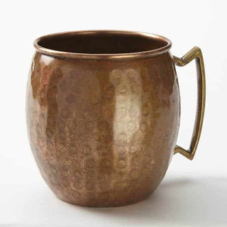 American Metalcraft Stainless Steel Mug, 14 oz., Copper - Hammered