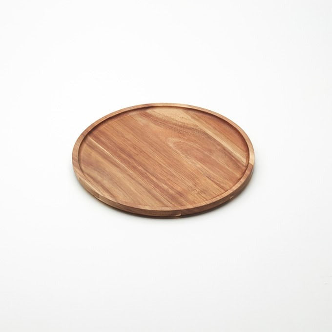 American Metalcraft Acacia Wood Serving Board, 5/8" High, Brown - 10"