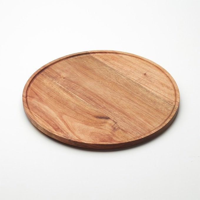 American Metalcraft Acacia Wood Serving Board, 5/8" High, Brown - 14"