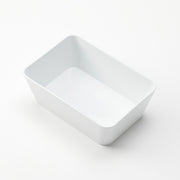 American Metalcraft Del Mar ABS Plastic Serving Bowl, 2 5/8" High, White - 38 oz.