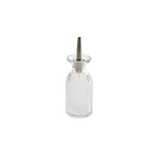 American Metalcraft BBF3 Glass Bottle, 3 oz., Clear, 6/Case - Default Title