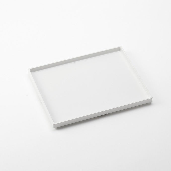 American Metalcraft BBLWH Naturals Melamine Lid Tray, 8 1/4" x 10 7/8", White - Default Title