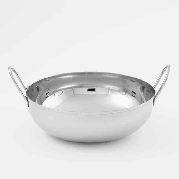 American Metalcraft Balti Dish, Silver - 1.9375 qt.