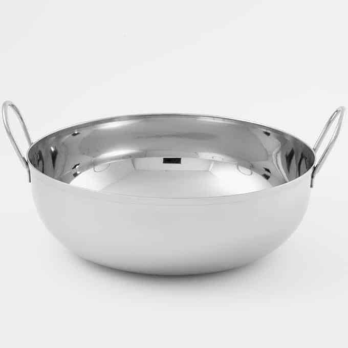 American Metalcraft Balti Dish, Silver - 3.28125 qt.