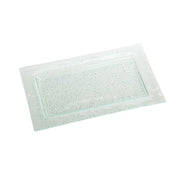 American Metalcraft Glacier Glass Platter, 7/8" High - 19"