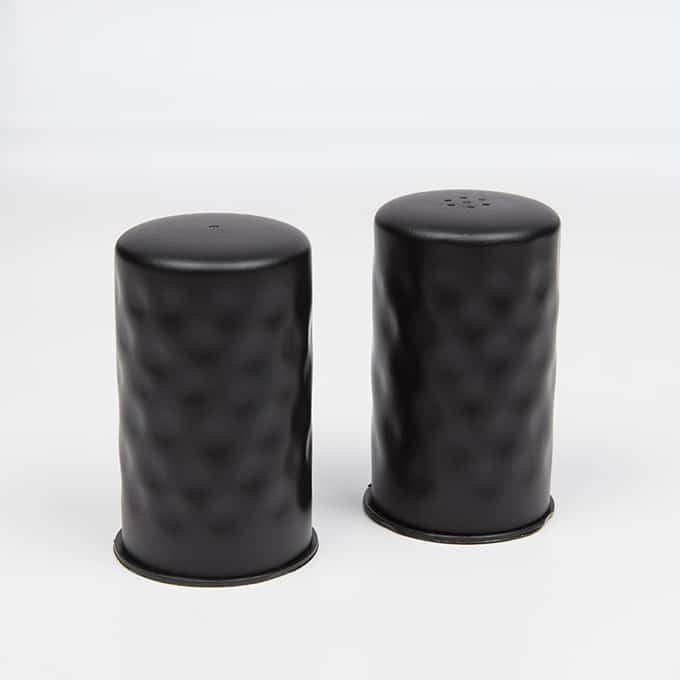 American Metalcraft Pepper Set, 2 oz. - Black