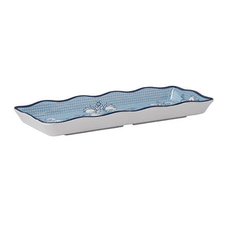 American Metalcraft BLUP14 Isabella Melamine Serving Platter, 5 5/8" x 14" - Default Title