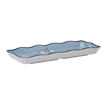 American Metalcraft BLUP14 Isabella Melamine Serving Platter, 5 5/8" x 14" - Default Title