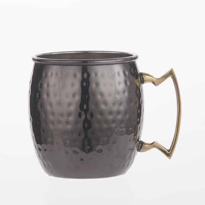 American Metalcraft Stainless Steel Mug, 16 oz. - Black
