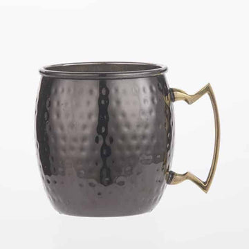 American Metalcraft Stainless Steel Mug, 16 oz. - Black