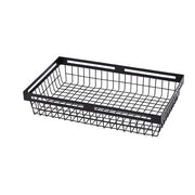American Metalcraft Black Twilight Display Basket - 9"