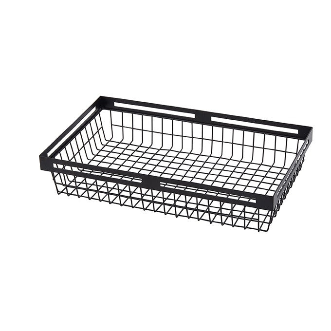 American Metalcraft Black Twilight Display Basket - 9"