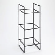 American Metalcraft Black Twilight Iron Riser, 10" x 10" - 25 1/2"
