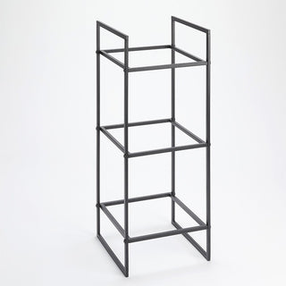 American Metalcraft Black Twilight Iron Riser, 10" x 10" - 25 1/2"