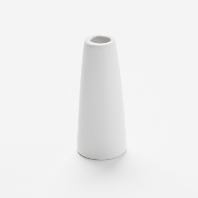 American Metalcraft Ceramic Vase, 4" High, 12/Case - White