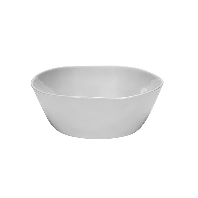 American Metalcraft Crave Melamine Serving Bowl, White - 185 oz. 5.75 qt.