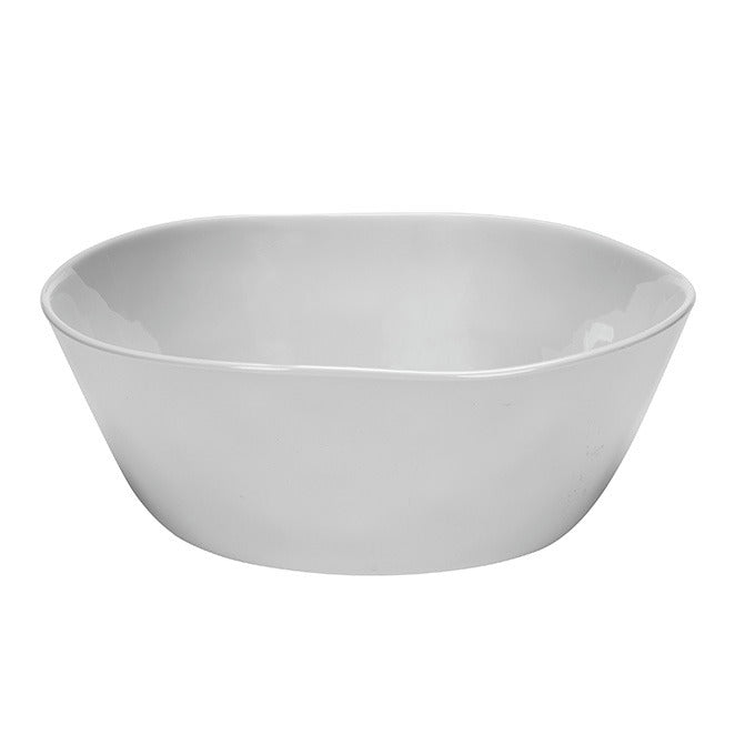 American Metalcraft Crave Melamine Serving Bowl, White - 10 qt. 325 oz.