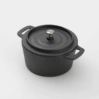American Metalcraft Iron Pot, Mini, Black - 26.5 oz.