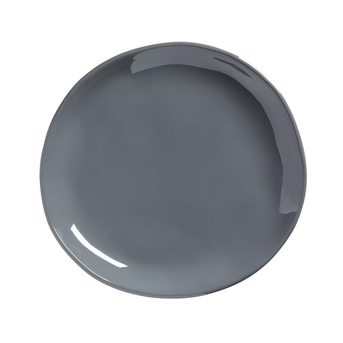 American Metalcraft Crave Melamine Plate, 7 1/2" Diameter - Storm