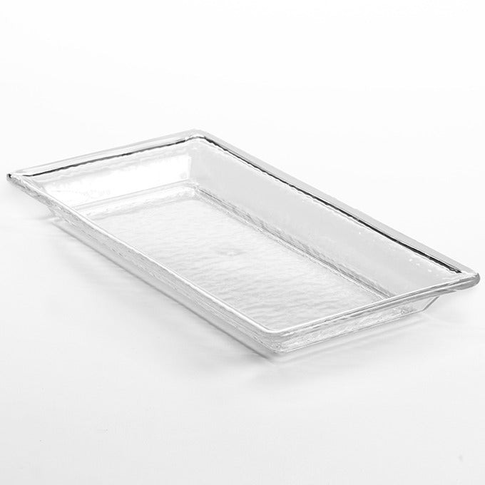 American Metalcraft Plastic Platter, Clear - 18"