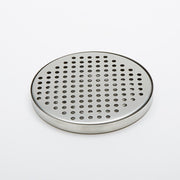 American Metalcraft Stainless Steel Drip Tray, 1/2" High, Silver - Round