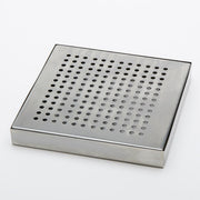 American Metalcraft Stainless Steel Drip Tray, 1/2" High, Silver - Square
