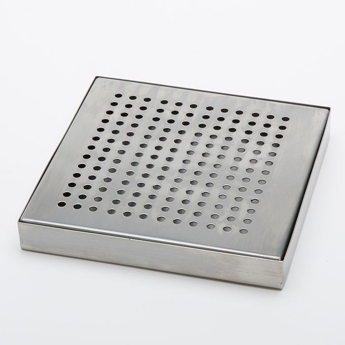 American Metalcraft Stainless Steel Drip Tray, 1/2" High, Silver - Square