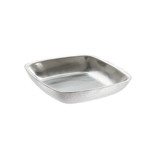 American Metalcraft Stainless Steel Tray, 2 1/4" High, Silver, 2/Case - 49 oz.