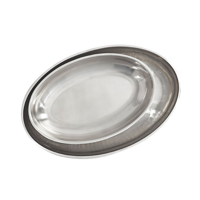American Metalcraft Stainless Steel Tray, 2 1/4" High, Silver - photo 2