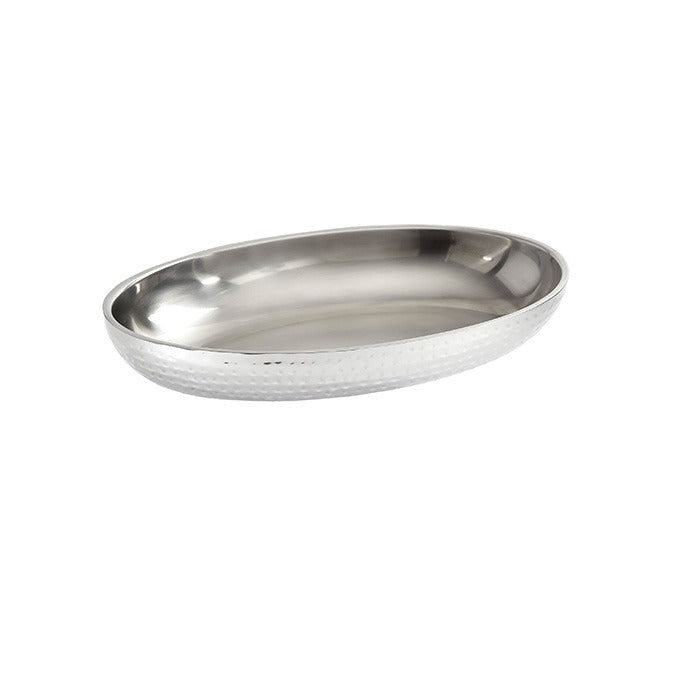 American Metalcraft Stainless Steel Tray, 2 1/4" High, Silver - 81 oz.