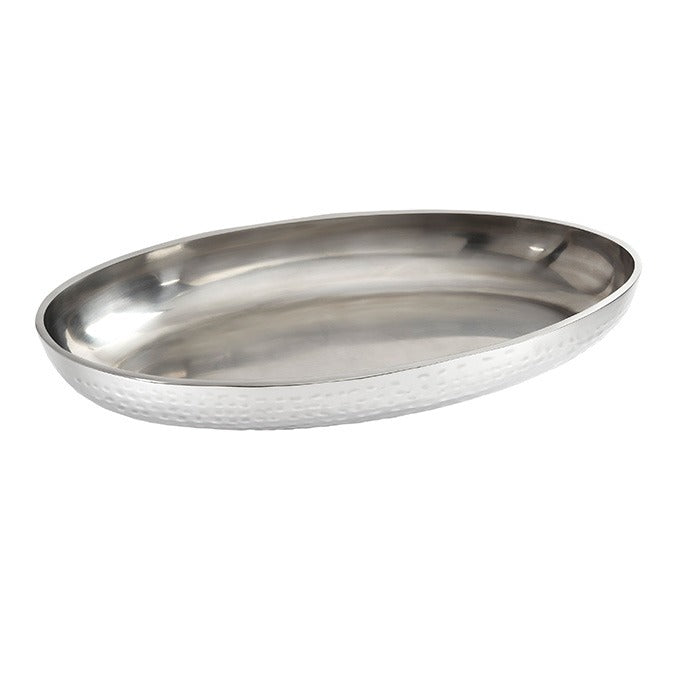 American Metalcraft Stainless Steel Tray, 2 1/4" High, Silver - 139 oz.
