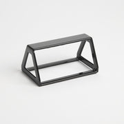 American Metalcraft Rubberized Display Wedge, 3" x 5" - Black