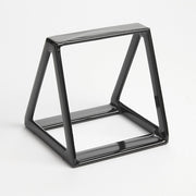 American Metalcraft Rubberized Display Wedge, 5" x 5" - Black