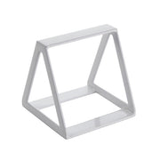 American Metalcraft Rubberized Display Wedge, 5" x 5" - White