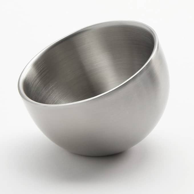 American Metalcraft Stainless Steel Serving Bowl, 5 oz., Silver, 6/Case - Satin