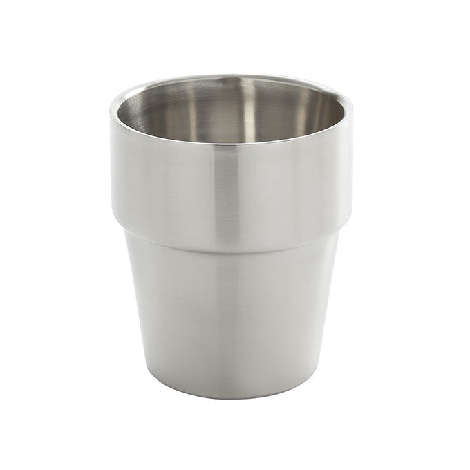 American Metalcraft Stainless Steel Fry Cup, 10 oz., Silver, 12/Case - Satin