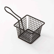 American Metalcraft Fry Basket, Mini, Black - 4"