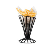 American Metalcraft FWB4 Basket, 4 1/2" Diameter, Black - Default Title