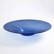 American Metalcraft Glass Bowl, Blue - 128 oz. 4 qt.