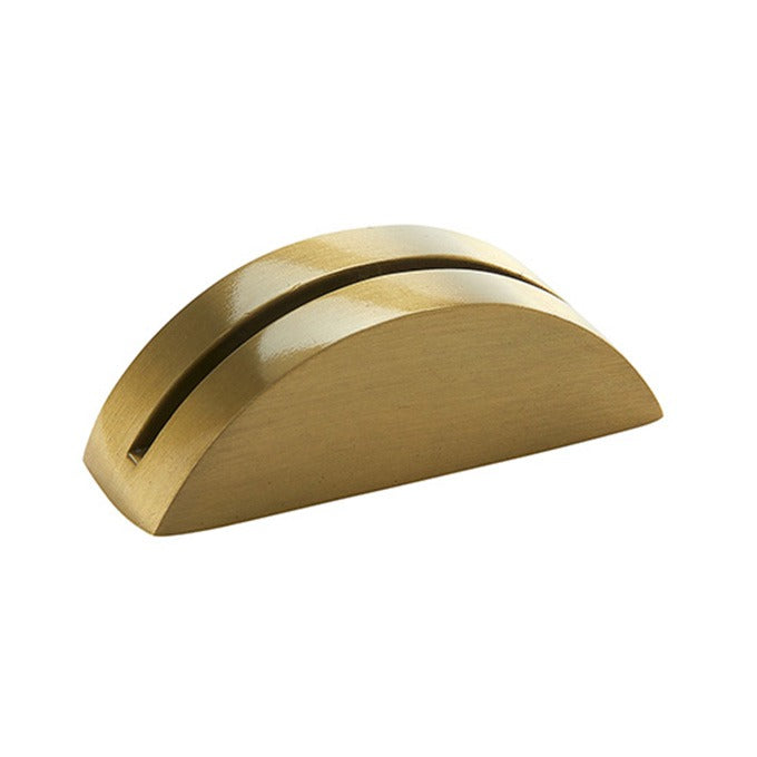 American Metalcraft Card Holder, 3/4" x 2 1/8" - 3/4" Golden Cast Aluminum 12/Case