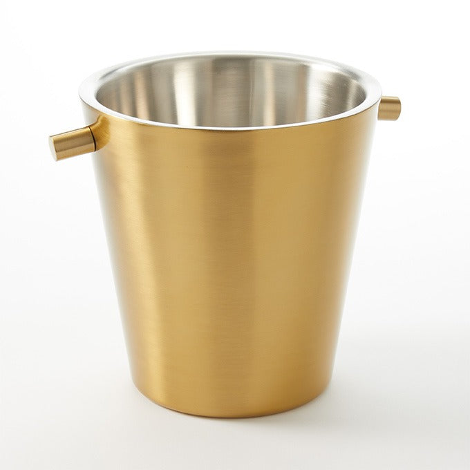 American Metalcraft GDWC7 Champagne Bucket, 8" Diameter, Gold - 4/Case