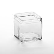 American Metalcraft Glass Condiment Jar, Clear - 24 oz.