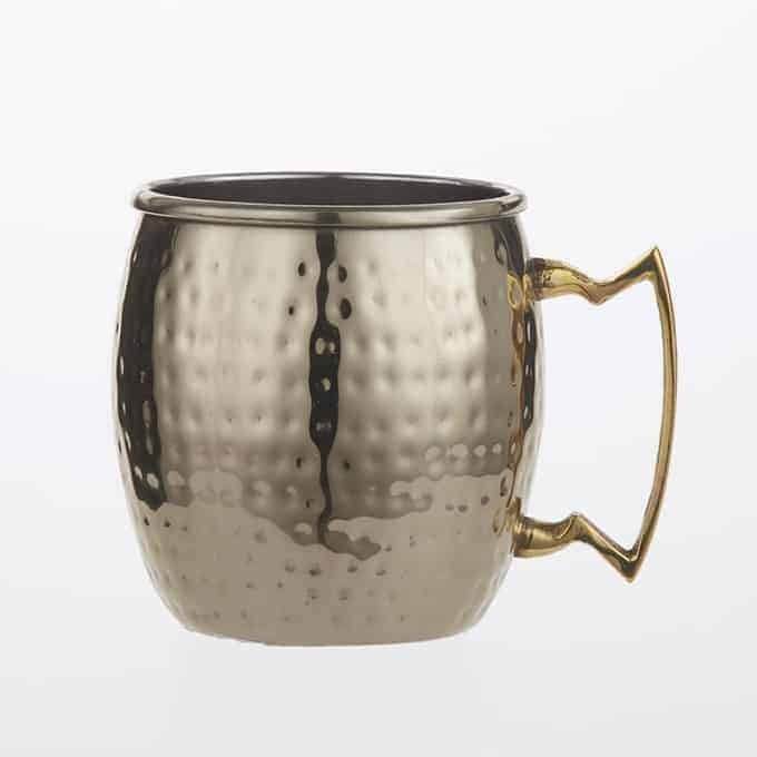 American Metalcraft Stainless Steel Mug, 16 oz. - Gold