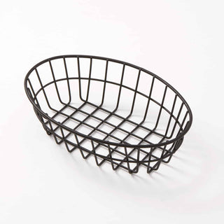 American Metalcraft Basket, 6" x 9" - Black