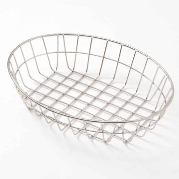 American Metalcraft Basket, 8" x 11" - Silver